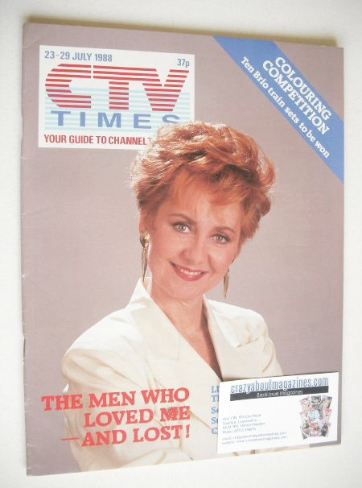 CTV Times magazine - 23-29 July 1988 - Lulu cover