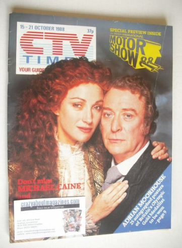 CTV Times magazine - 15-21 October 1988 - Jane Seymour and Michael Caine cover