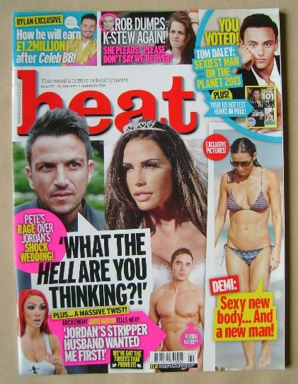 <!--2013-01-26-->Heat magazine - 26 January - 1 February 2013