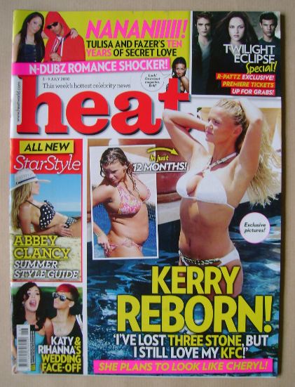<!--2010-07-03-->Heat magazine - 3-9 July 2010