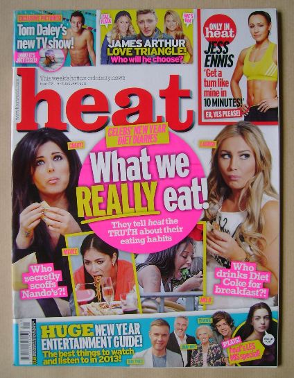 <!--2013-01-05-->Heat magazine - 5-11 January 2013