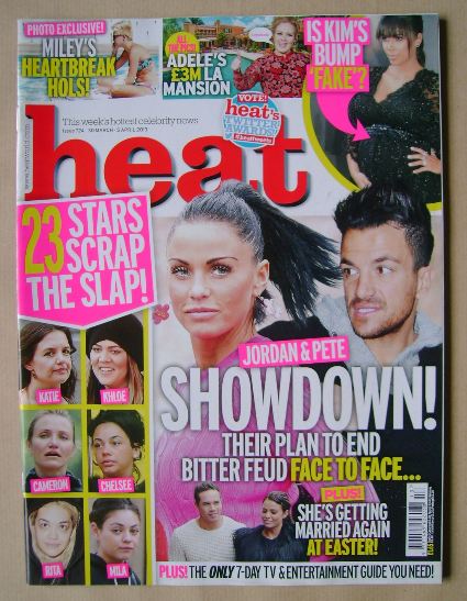 Heat magazine - Jordan / Peter Andre cover (30 March - 5 April 2013)