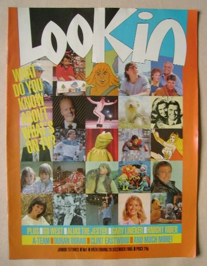 Look In magazine - 28 December 1985