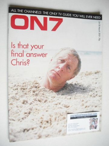 <!--2001-03-->ON7 magazine - March 2001 - Chris Tarrant cover