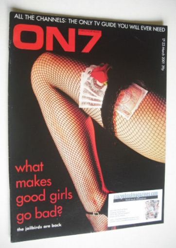 <!--2001-03-->ON7 magazine - March 2001 - What Makes Good Girls Go Bad cove