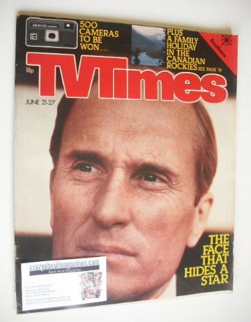 TV Times magazine - Robert Duvall cover (21-27 June 1980)