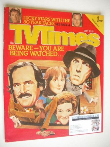 TV Times magazine - You Are Being Watched cover (13-19 September 1980)