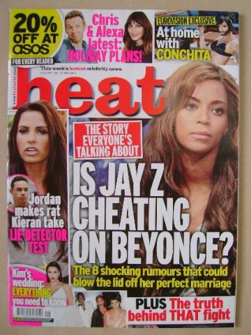Heat magazine - Beyonce cover (24-30 May 2014)