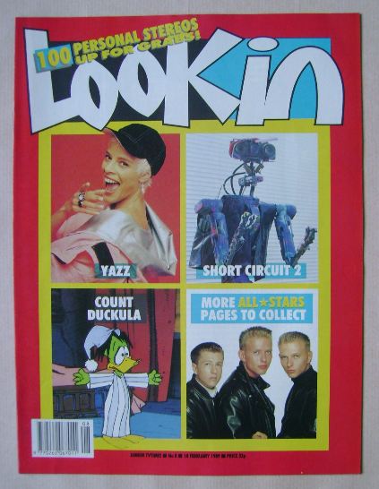 Look In magazine - 18 February 1989