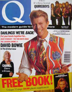 Q magazine - David Bowie cover (April 1990)