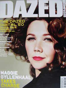 <!--2007-07-->Dazed & Confused magazine (July 2007 - Maggie Gyllenhaal cove