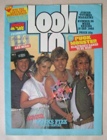 Look In magazine - Bucks Fizz cover (18 September 1982)