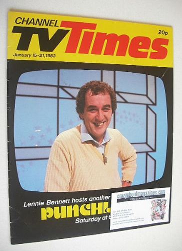 CTV Times magazine - 15-21 January 1983 - Lennie Bennett cover