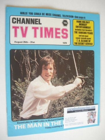 CTV Times magazine - 25-31 August 1979 - Richard Chamberlain cover