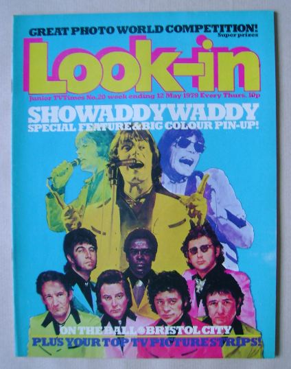 Look In magazine - Showaddywaddy cover (12 May 1979)