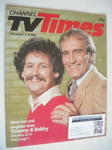 CTV Times magazine - 3-9 December 1983 - Cannon and Ball cover