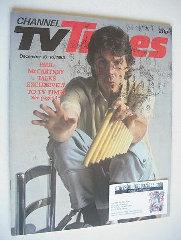 <!--1983-12-10-->CTV Times magazine - 10-16 December 1983 - Paul McCartney 