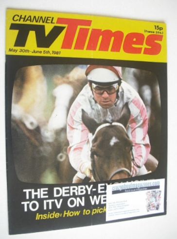 CTV Times magazine - 30 May - 5 June 1981 - The Derby cover