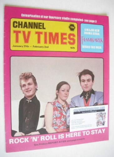 CTV Times magazine - 27 January - 2 February 1979 - Rock 'n' Roll cover