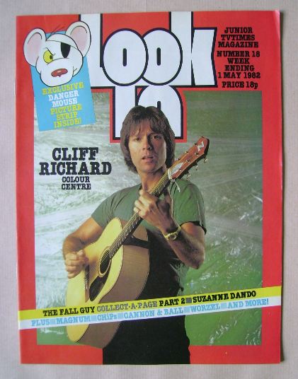 Look In magazine - Cliff Richard cover (1 May 1982)