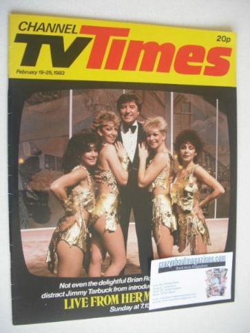 CTV Times magazine - 19-25 February 1983 - Jimmy Tarbuck cover