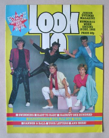 Look In magazine - Duran Duran cover (18 December 1982)