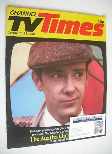 CTV Times magazine - 16-22 October 1982 - Robin Kermode cover