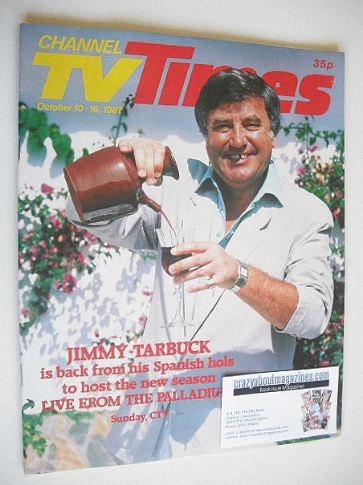 CTV Times magazine - 10-16 October 1987 - Jimmy Tarbuck cover