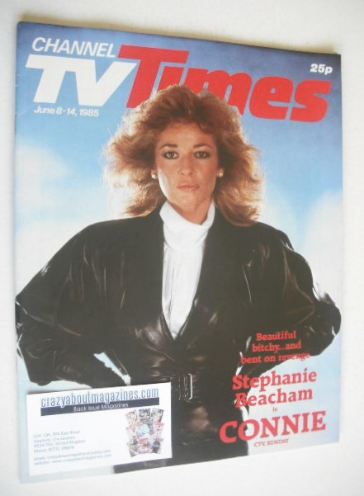CTV Times magazine - 8-14 June 1985 - Stephanie Beacham cover