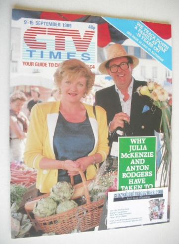 CTV Times magazine - 9-15 September 1989 - French Fields cover
