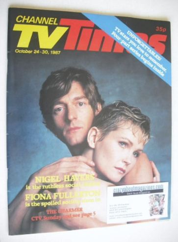 CTV Times magazine - 24-30 October 1987 - The Charmer cover