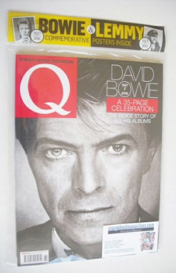 Q magazine - David Bowie cover (March 2016)