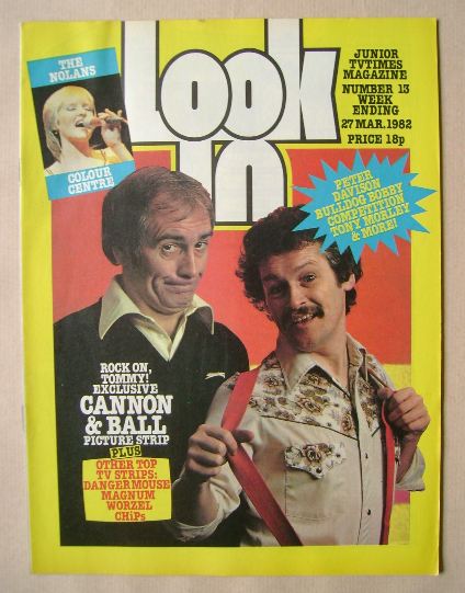 Look In magazine - Cannon & Ball cover (27 March 1982)