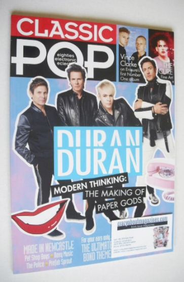 Classic Pop magazine - Duran Duran cover (October/November 2015)