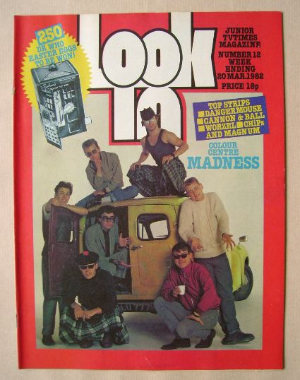 Look In magazine - Madness cover (20 March 1982)