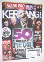 <!--2016-02-06-->Kerrang magazine - The 50 Greatest Metal Albums Ever cover (6 February 2016 - Issue 1605)