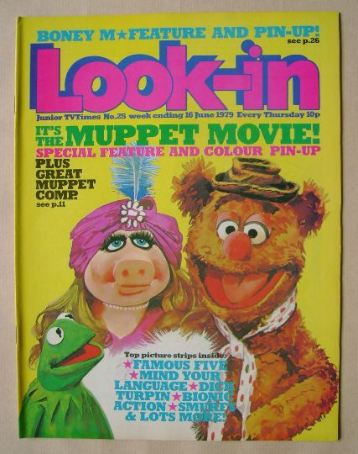 Look In magazine - The Muppets cover (16 June 1979)