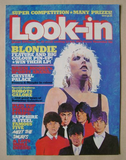 Look In magazine - Blondie cover (13 October 1979)