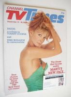 <!--1986-09-13-->CTV Times magazine - 13-19 September 1986 - Marti Caine cover