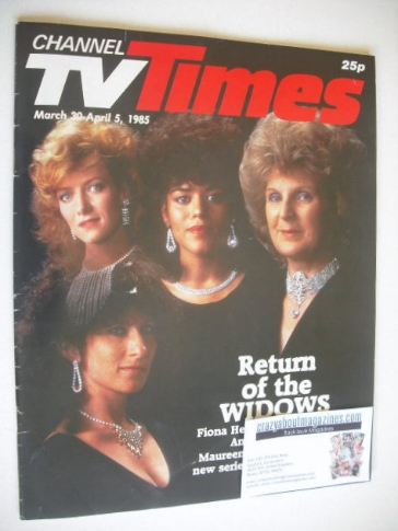 CTV Times magazine - 30 March - 5 April 1985 - Return Of The Widows cover