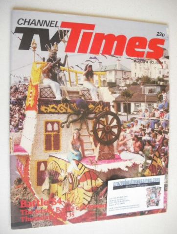 CTV Times magazine - 4-10 August 1984 - Jersey's Battle '84 cover