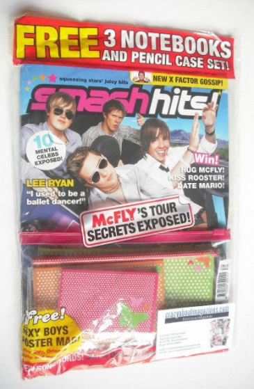 Smash Hits magazine - McFly cover (4-17 October 2005)