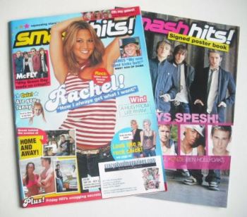 Smash Hits magazine - Rachel Stevens cover (20 September - 3 October 2005)