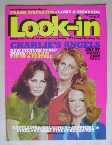 Look In magazine - Charlie's Angels cover (24 November 1979)