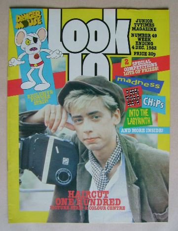 Look In magazine - Nick Heyward cover (4 December 1982)