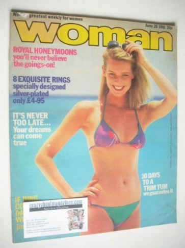 <!--1981-06-20-->Woman magazine (20 June 1981)