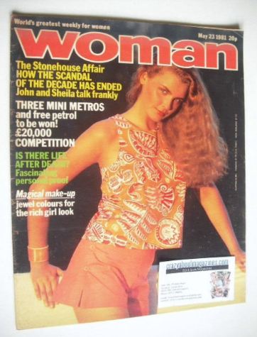 <!--1981-05-23-->Woman magazine (23 May 1981)