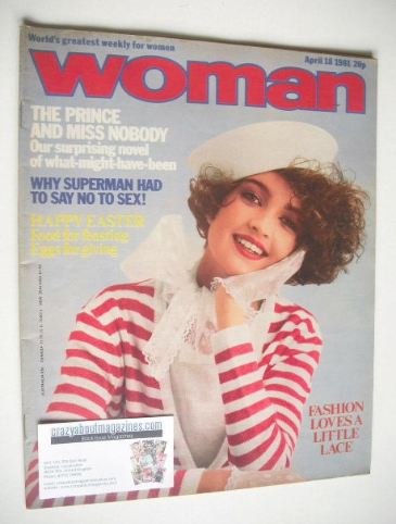 <!--1981-04-18-->Woman magazine (18 April 1981)