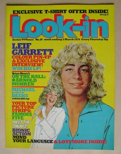 Look In magazine - Leif Garrett cover (3 March 1979)