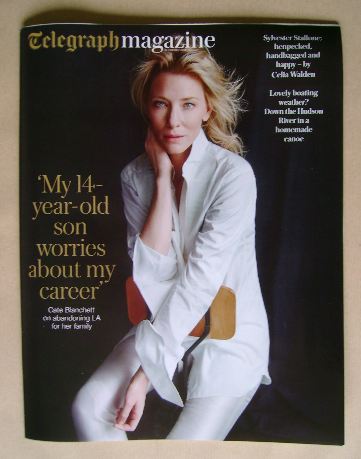Telegraph magazine - Cate Blanchett cover (27 February 2016)